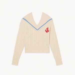 Sandro Super Soft V-Neck Sweater